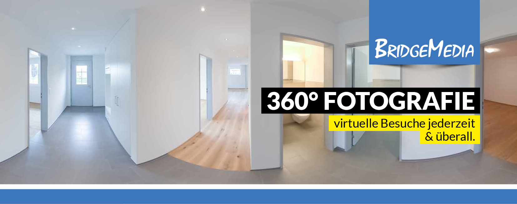 Virtueller 360 Grad Rundgang Strässle Bridgemedia